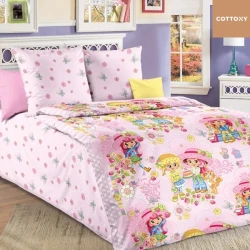 Lenjerie de pat Cottony Girls (3 piese), 215x150 cm cumpăra în Chișinau. Foto 1