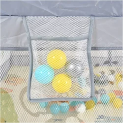 Кроватка манеж Moni GameZone 60 balls Grey купить в Кишиневе. Фото 7