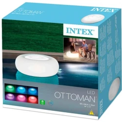 Puf LED gonflabil Intex, 86х33 cm cumpăra în Chișinau. Foto 4