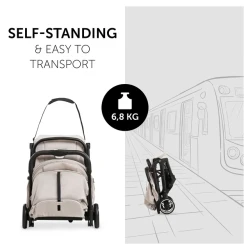 Прогулочная коляска Hauck Travel N Care Beige купить в Кишиневе. Фото 5