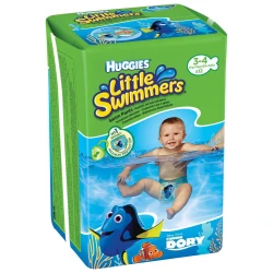 Подгузники-трусики для плавания Huggies Little Swimmers 3-4 (7-15 кг), 12 шт. купить в Кишиневе. Фото 2