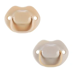 Ортодонтические силиконовые соски Tommee Tippee Moda Beige (6-18 мес.), 2 шт. купить в Кишиневе. Фото 2