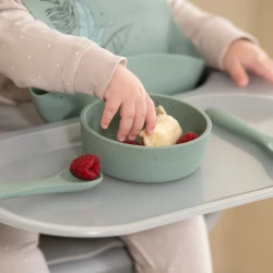 Bol Kikkaboo Platinum Silicone Sage, 200 ml cumpăra în Chișinau. Foto 2