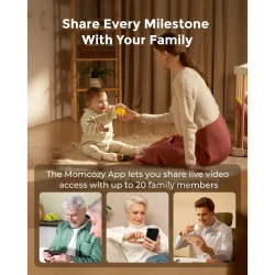 Видеоняня Momcozy BM04 Smart WiFi 5.5", 300 м купить в Кишиневе. Фото 3