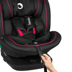 Автокресло 40-150 см (i-Size) Isofix Lionelo Bastiaan Black Red, поворотное 360 купить в Кишиневе. Фото 10