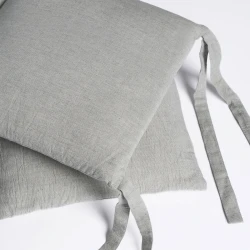 Бортики в кроватку Perina Soft Cotton Серо-Оливковый, 360x29 см купить в Кишиневе. Фото 3