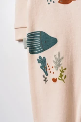 Комбинезон BabyCosy Green & Ecru, 2 шт. (3-6М) купить в Кишиневе. Фото 7