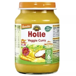 Пюре Holle из овощного карри (6 мес+) 190 г купить в Кишиневе. Фото 2