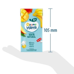 Suc mere-banana-mango ФрутоНяня (6 luni+), 200 ml cumpăra în Chișinau. Foto 3