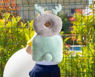 Подушка для защиты спины и головы BabyJem Angel Wings Protect Deer Зеленый купить в Кишиневе. Фото 2