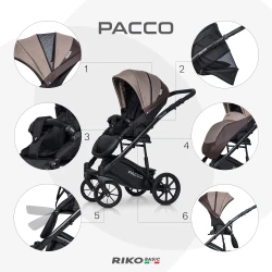 Carucior 2 in 1 Riko Pacco Mokka cumpăra în Chișinau. Foto 16