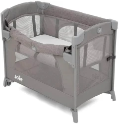 Кроватка манеж Cosleeper Joie Kubbie Sleep Foggy Grey купить в Кишиневе. Фото 1