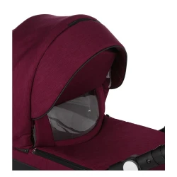 Коляска 2/1 Adamex Chantal Burgundy Black купить в Кишиневе. Фото 4