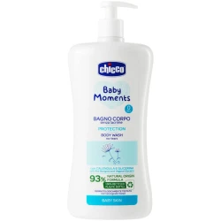 Детский гель для душа Chicco Baby Moments Protection, 750 мл купить в Кишиневе. Фото 1