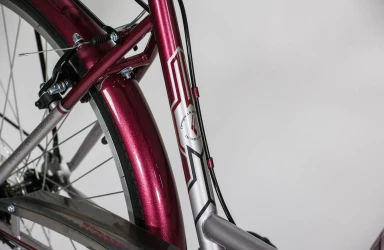Велосипед Fulger Street 1.0 Burgundy & Silver, колёса 26 купить в Кишиневе. Фото 7
