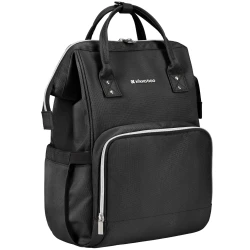 Сумка для коляски KikkaBoo Siena Black and Silver купить в Кишиневе. Фото 3