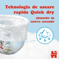 Подгузники-трусики Huggies Boy 6 (15-25 кг), 60 шт. купить в Кишиневе. Фото 13