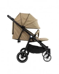 Carucior pentru gemeni KikkaBoo Happy 2 Beige cumpăra în Chișinau. Foto 4
