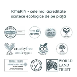 Подгузники eco гипоаллергенный Kit&Kin 5 (11+ кг), 28 шт. купить в Кишиневе. Фото 5