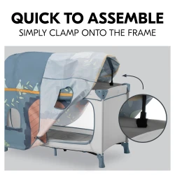 Палатка для кроватки Hauck Palace купить в Кишиневе. Фото 8