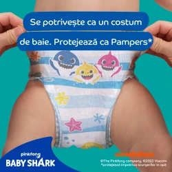Подгузники-трусики для плавания Pampers Splashers 4-5 (9-15 кг), 11 шт. купить в Кишиневе. Фото 4