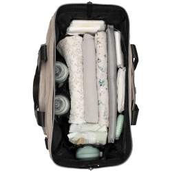 Сумка для коляски KikkaBoo Maxi Beige купить в Кишиневе. Фото 6