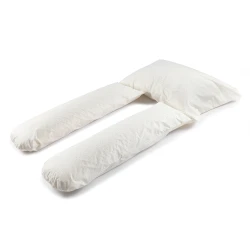 Подушка для беременных PernaMea форма-T c наволочкой Buline Ivory, 140 см купить в Кишиневе. Фото 1