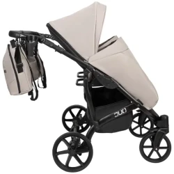 Коляска для двойни 2 в 1 Angelina Tvigo-Duo Dark Grey купить в Кишиневе. Фото 13