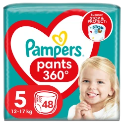 Scutece-chiloței Pampers Pants 5 (12-17 kg), 48 buc. cumpăra în Chișinau. Foto 1