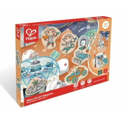 Магнитный набор для раскрашивания Hape Mars Space Life купить в Кишиневе. Фото 1