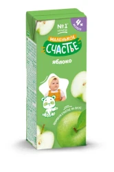Suc din mere Маленькое счастье (4+ luni), 200 ml cumpăra în Chișinau. Foto 1