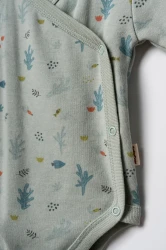 Body cu mânecă lungă BabyCosy Ecru & Green, 2 buc. (1-3L) cumpăra în Chișinau. Foto 10