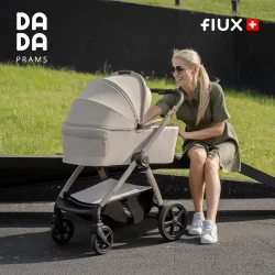 Коляска 2 в 1 Dada Flux Beige купить в Кишиневе. Фото 21