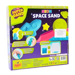 Набор для творчества Кинетический песок Play Toys Neon Space купить в Кишиневе. Фото 2