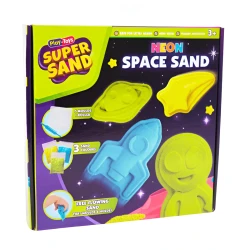 Набор для творчества Кинетический песок Play Toys Neon Space купить в Кишиневе. Фото 1