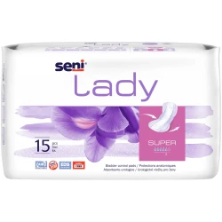 Absorbante Seni Lady Super, 15 buc. cumpăra în Chișinau. Foto 1