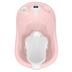 Cădiță cu suport și termometru Kikkaboo Lavera Pink, 89 cm cumpăra în Chișinau. Foto 2