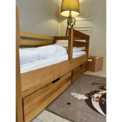 Pat Goydalka Aurora Natural cu sertar, 190x80 cm cumpăra în Chișinau. Foto 5