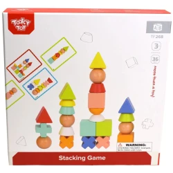 Cuburi Tooky Toy Stacking Game, 36 buc. cumpăra în Chișinau. Foto 2