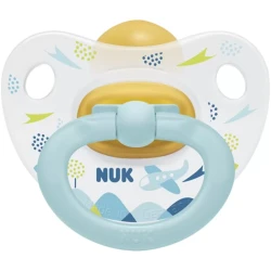 Пустышка ортодонтическая латексная NUK Happy Kids в асс. 6-18 мес купить в Кишиневе. Фото 2