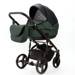 Коляска 2/1 Adamex Lanti Deluxe Black Green купить в Кишиневе