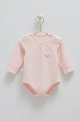 Body cu mânecă lungă Caramell Tiny Lace Pink (0L) cumpăra în Chișinau. Foto 1