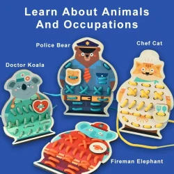 Set de creatie Mideer Animal Careers cumpăra în Chișinau. Foto 6