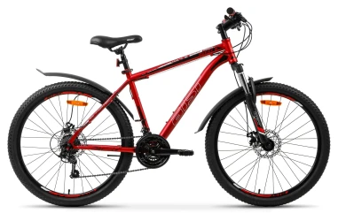 Велосипед Aist Quest Disc Black & Red, колёса 26 купить в Кишиневе