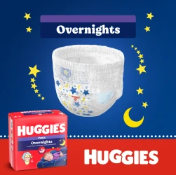 Scutece-chiloței Huggies Overnights 5 (12-17 kg), 24 buc. cumpăra în Chișinau. Foto 2