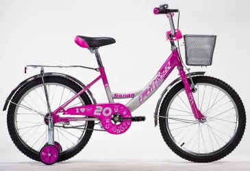 Велосипед Fulger Panda розовый, колёс 20 купить в Кишиневе. Фото 1