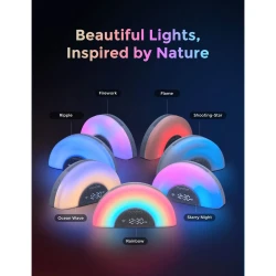 Ночник с успокаивающими звуками Momcozy Rainbow Grey купить в Кишиневе. Фото 2