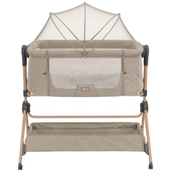 Patuc Co-sleeper + Scaun de masa 2 in 1 KikkaBoo Sleat Me Beige cumpăra în Chișinau. Foto 4