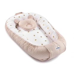 Babynest pentru bebeluș PernaMea Buline Maro cumpăra în Chișinau. Foto 1