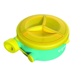Recipient pentru lapte praf U-Grow Blue&Yellow, 250 ml cumpăra în Chișinau. Foto 1